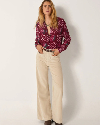 PANT ROMEO MONTESCO ECRU