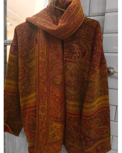 CHAQUETA BUFANDA CALDERA