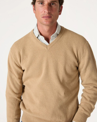 THE LAMBSWOOL PICO CAMEL RONDA