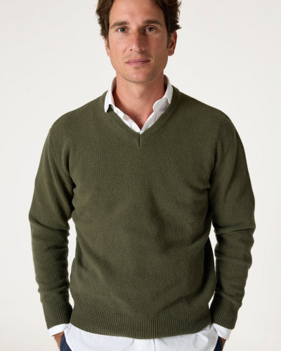 THE LAMBSWOOL PICO VERDE OLIVA