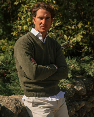 THE LAMBSWOOL PICO VERDE OLIVA