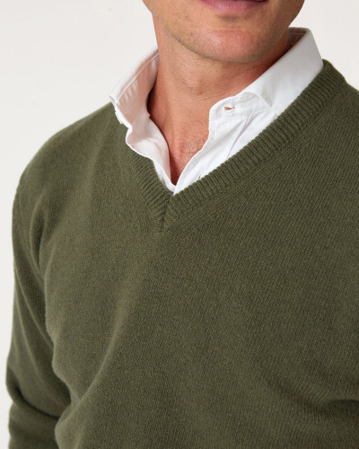 THE LAMBSWOOL PICO VERDE OLIVA