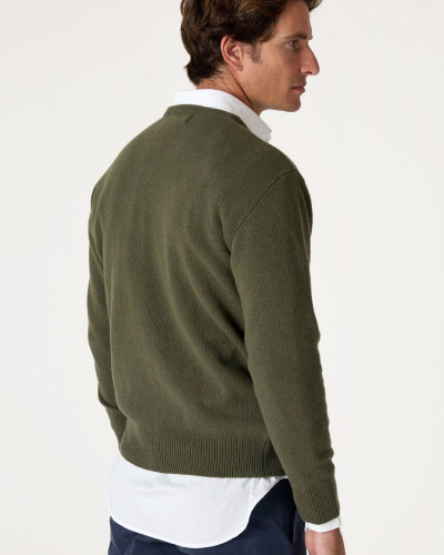 THE LAMBSWOOL PICO VERDE OLIVA