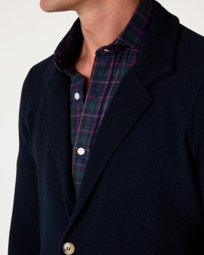 THE SOFT BLAZER AZUL MARINO