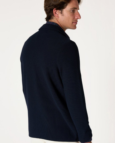 THE SOFT BLAZER AZUL MARINO