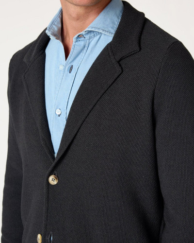 THE SOFT BLAZER GRIS SANTANDER