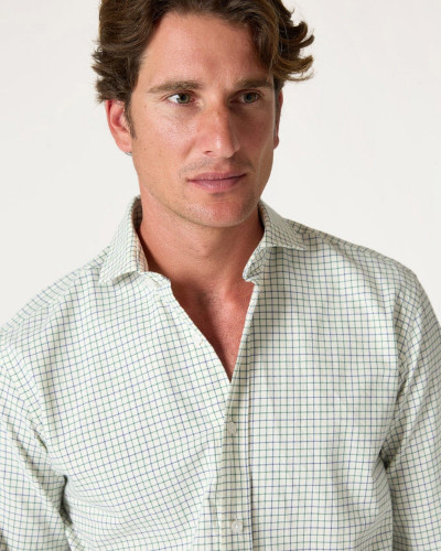 THE VILLELA CUADRO AZUL Y VERDE