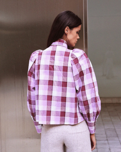 CAMISA CUADROS CORBATA