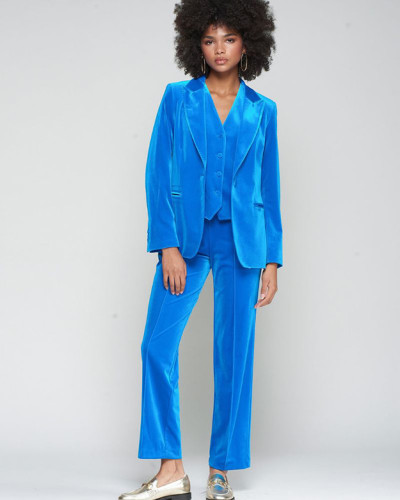 PANTALON TERCIOPELO AZULON