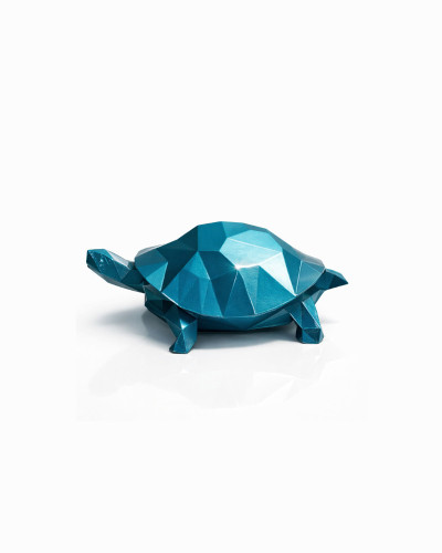 TORTUGA AZUL BICAPA -23 CM