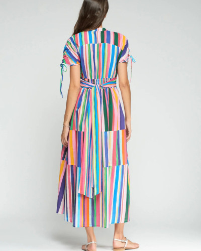 VESTIDO RAYAS MULTICOLOR