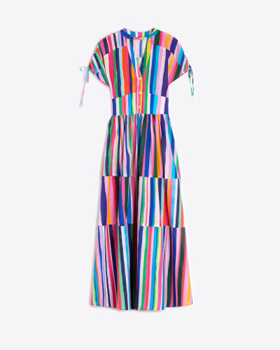 VESTIDO RAYAS MULTICOLOR