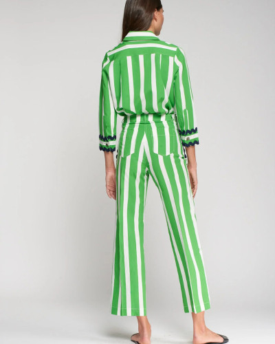 PANTALÓN RAYAS VERDES
