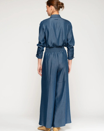 PANTALÓN PINZAS VAQUERO