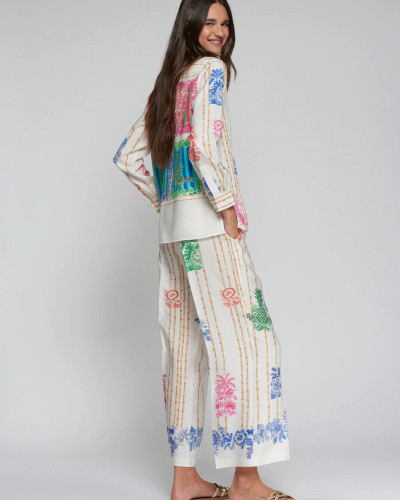 PANTALÓN RECTO BAMBÚ