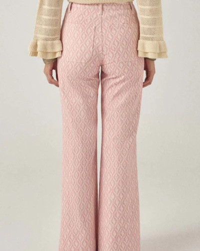 PANTALÓN ROSA CORDONES