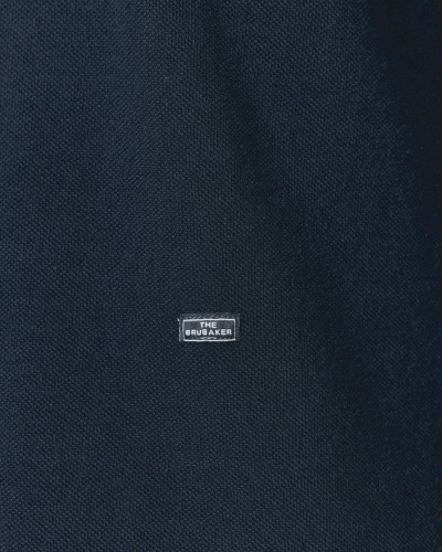 CAMISA PIQUÉ AZUL MARINO