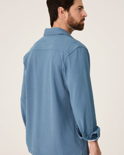 POLO PIQUÉ AZUL CASTRO