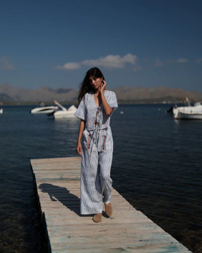 PANTALON FLUIDO RAYAS