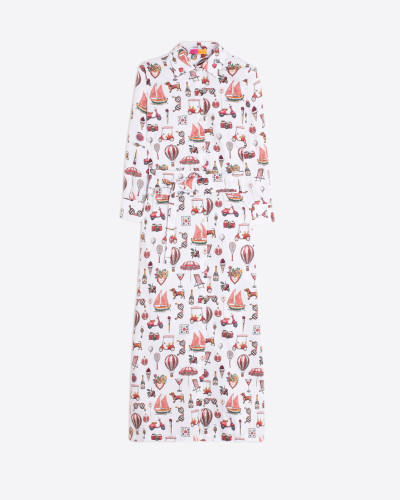 VESTIDO ESTAMPADO VINTAGE