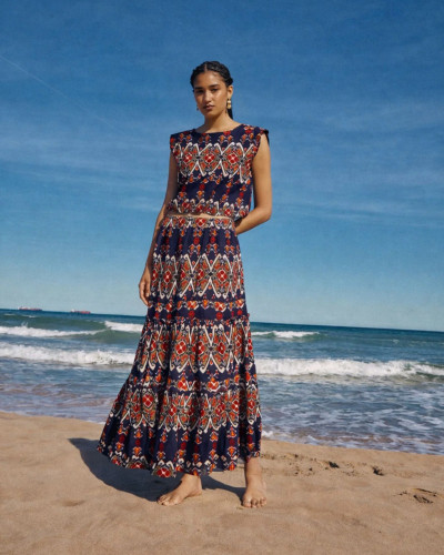 MAXI FALDA IKAT