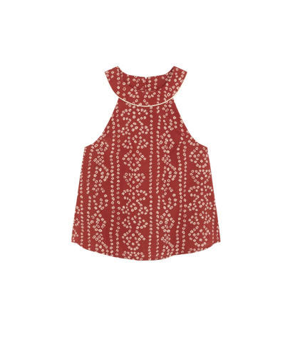 TOP GRANATE ESTAMPADO CRUDO