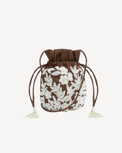 BOLSO BOMBONERA MARRÓN