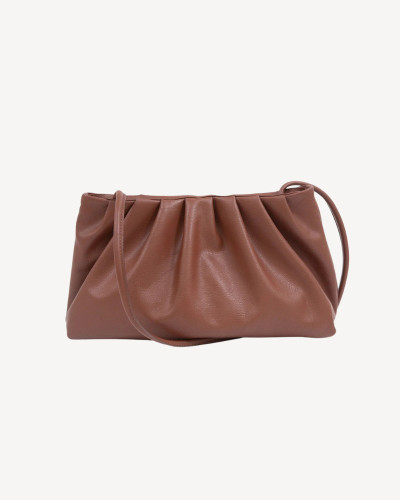 BOLSO CLUTCH MARRÓN