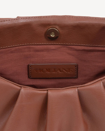 BOLSO CLUTCH MARRÓN