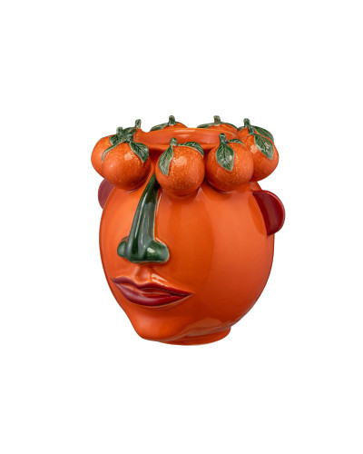 JARRÓN CARA NARANJA