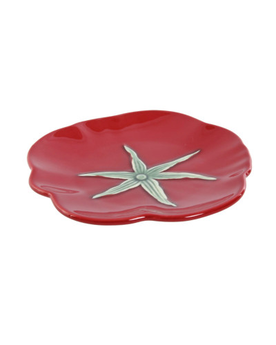 PLATO GRES TOMATE