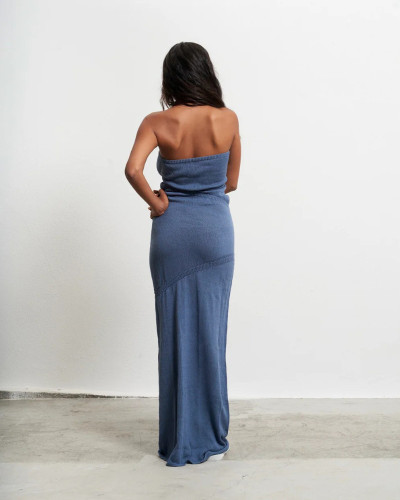 VESTIDO AZUL PALABRA DE HONOR