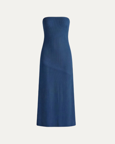 VESTIDO AZUL PALABRA DE HONOR