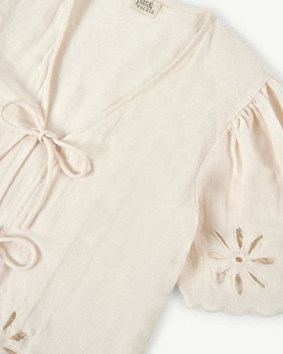 CAMISA FLORES CALADAS