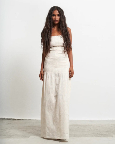 VESTIDO PALABRA DE HONOR CRUDO