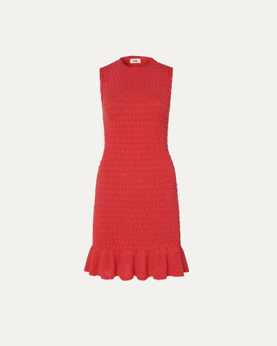 VESTIDO CORTO VOLANTE
