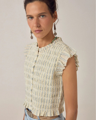 CAMISA SIN MANGAS OMARIS