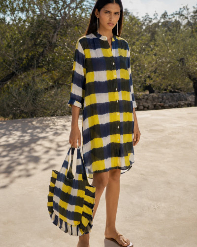 BOLSO AZUL AMARILLO
