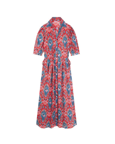 VESTIDO CAMISERO GRULLAS