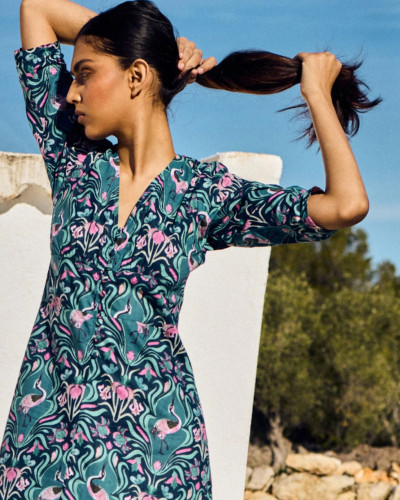 VESTIDO MIDI GRUES