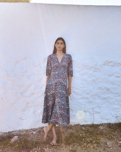 VESTIDO MIDI GRUES