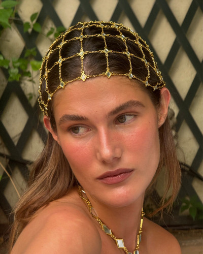 CASQUETE NEBULA ORO