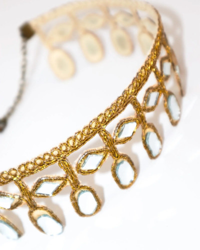 CHOKER TRUENO ORO
