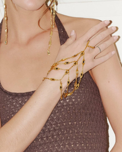 PULSERA SELVYA ORO