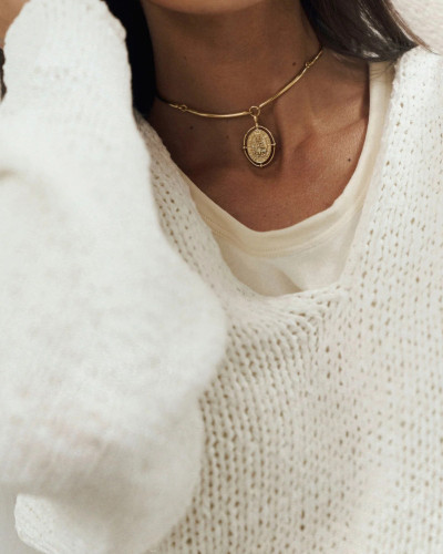 COLLAR COVA ORO