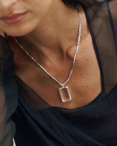 COLLAR LUCHI PLATA