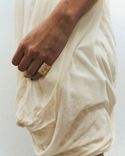 ANILLO TINA ORO