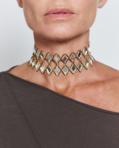 CHOKER RAYO ORO