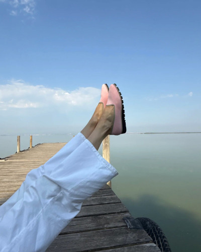 SLIPPER LONA ROSA PLUS