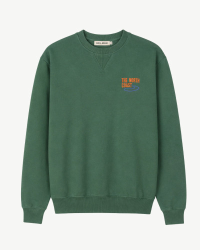 SUDADERA VERDE PLAYA DE LATAS
